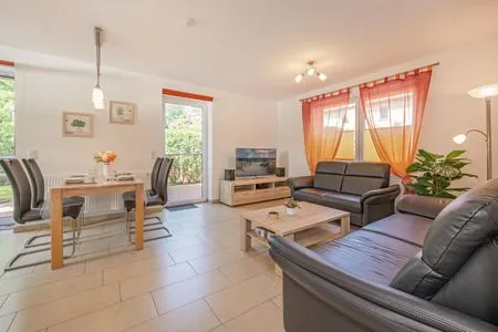 Hauptansicht Ferienwohnung Stranddüne nur 800 m zum Strand mit Terrasse