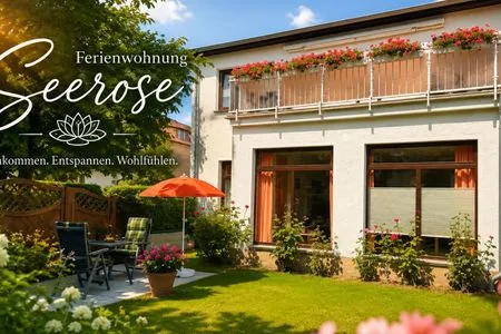 Hauptansicht Ferienwohnung Seerose - der Kreideküste so nah