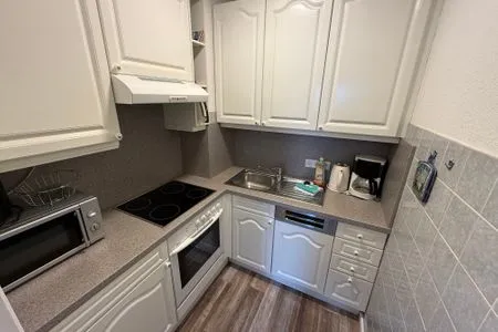 Küche / Küchenzeile Ferienwohnung im Haus Nordland App 106 (Hund) / Stellplatz 106