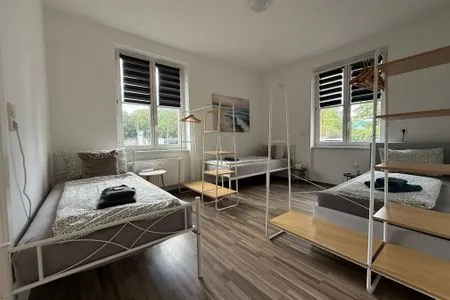 Schlafzimmer MonteurWohnung Oskar06