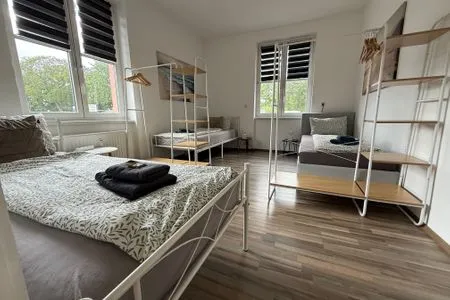 Schlafzimmer MonteurWohnung Oskar06