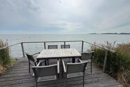 Resort Markermeer Waterfront Chalet BlueHorizon für 6 Personen Nr.53 Enkhuizen / IJsselmeer - 
