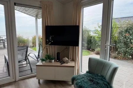 Resort Markermeer Waterfront Chalet BlueHorizon für 6 Personen Nr.53 Enkhuizen / IJsselmeer - 