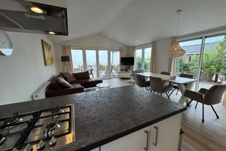Resort Markermeer Waterfront Chalet BlueHorizon für 6 Personen Nr.53 Enkhuizen / IJsselmeer - 