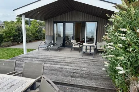 Resort Markermeer Waterfront Chalet BlueHorizon für 6 Personen Nr.53 Enkhuizen / IJsselmeer - 