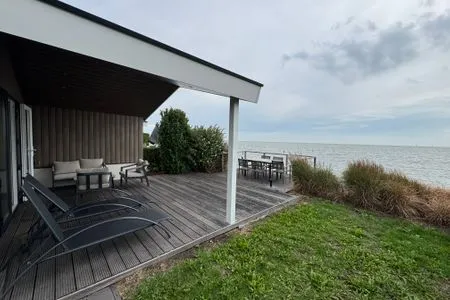 Resort Markermeer Waterfront Chalet BlueHorizon für 6 Personen Nr.53 Enkhuizen / IJsselmeer - 