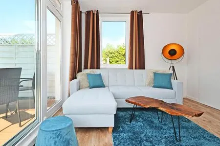 Hauptansicht Haus Usedom App. MeeresOase nur 350 m zum Meer mit Terrasse