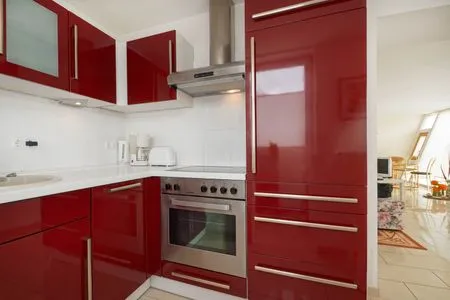 Küche / Küchenzeile Ferienwohnung Sonnenschein nur 400 m bis zum Strand
