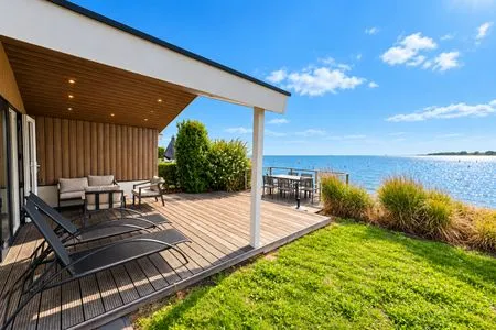 Resort Markermeer Waterfront Chalet BlueHorizon für 6 Personen Nr.53 Enkhuizen / IJsselmeer - 