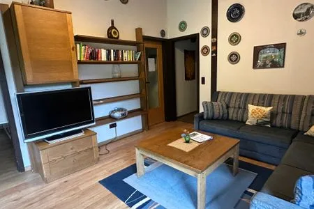 Wohnzimmer Ferienhaus Morgentau