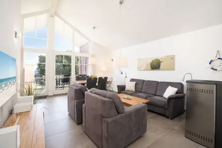Wohnzimmer Strandpark Sierksdorf Schwalbennest Nr. 66