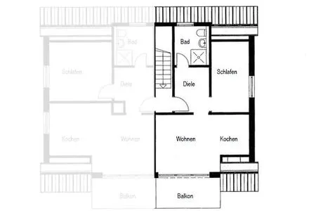 Grundriss Haus Ran Ferienwohnung Ran 2