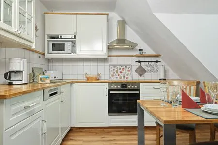 Kitchen Appartements Am Reiterhof Seepferdchen