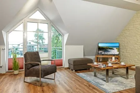 Living room Appartements Am Reiterhof Seepferdchen
