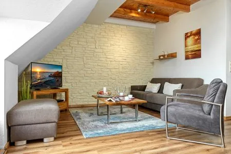 Living room Appartements Am Reiterhof Seepferdchen