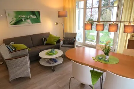 Wohnzimmer Villa Granitz Wohnung 29