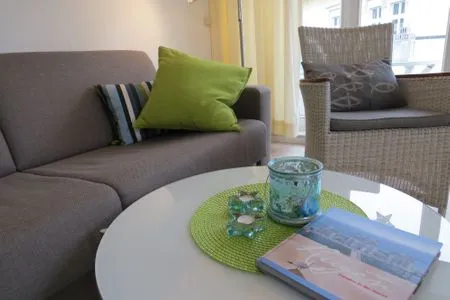 Wohnzimmer Villa Granitz Wohnung 29