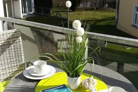 Balkon Villa Granitz Wohnung 29