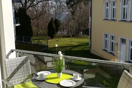 Balkon Villa Granitz Wohnung 29