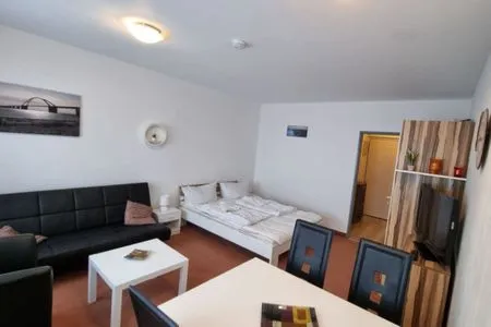 Wohnzimmer FeWo Südstrand