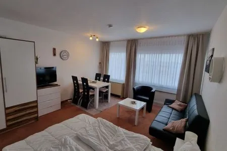Wohnzimmer FeWo Südstrand