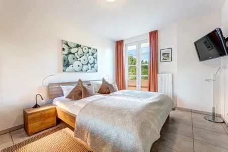 Schlafzimmer Residenz am Balmer See, Whg. 42