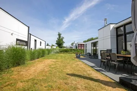 Breskens Chalet Albatross mit Zaun Nr. B124 Breskens / Zeeland - 