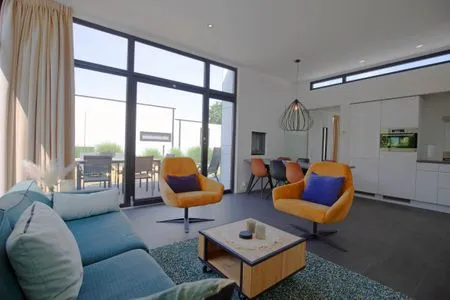 Breskens Chalet Albatross mit Zaun Nr. B124 Breskens / Zeeland - 