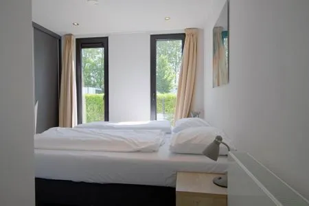 Breskens Chalet Albatross mit Zaun Nr. B124 Breskens / Zeeland - 
