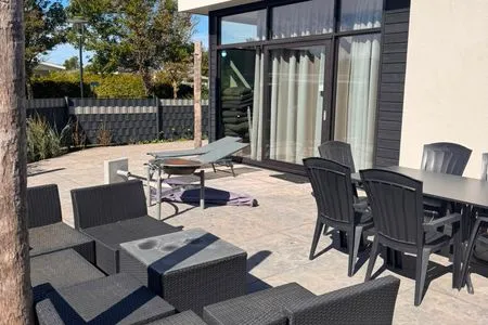 Breskens Chalet Strand Oase mit Zaun & Sichtschutz J281 Breskens / Zeeland - 