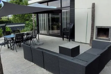 Breskens Chalet Strand Oase mit Zaun & Sichtschutz J281 Breskens / Zeeland - 