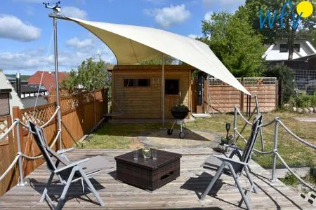 Terrasse Ferienhaus Having Ferienhaus Having