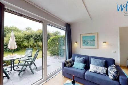 Wohnzimmer Haus am Wattenmeer Ferienwohnung 2