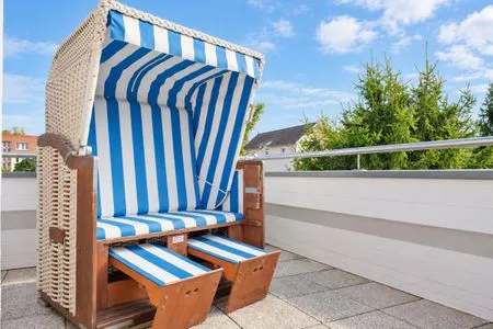 Terrasse Olymp 10 Residenz Störtebeker