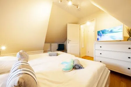 Schlafzimmer SyltStern Haus Hasenkuhle