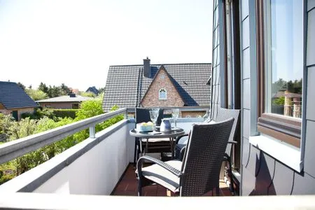 Balkon Domizil Strandläufer