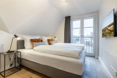 Schlafzimmer Strandgut Wohnung 6