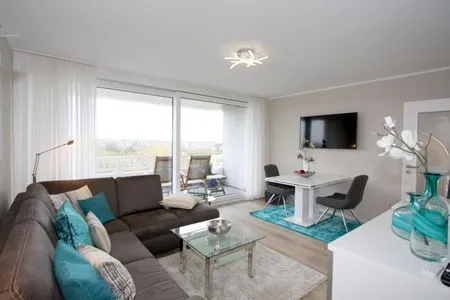 Wohnzimmer Appartement MEERzeit