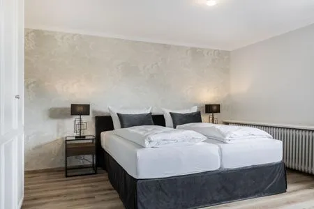 Schlafzimmer Haus Weissenburg Whg. EG Ost