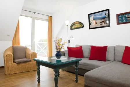 Living room Residenz am Yachthafen Möwenblick