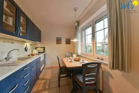Küche / Küchenzeile Luv und Lee Ferienwohnung Westerhever