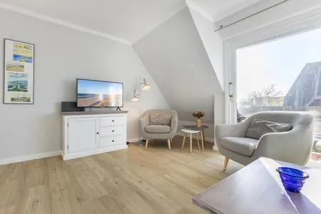 Wohnzimmer C-Haus Carola. App 13