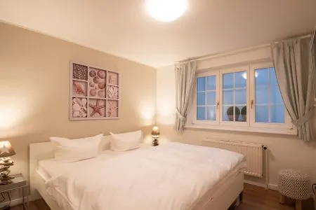Schlafzimmer SylterPferdchen, Landhaus Köövenhüs