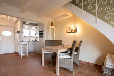 Wohnzimmer Haus Sylt für Vier, App. 8