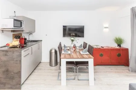 Küche / Küchenzeile Smart Resorts Haus Rubin Ferienwohnung 102