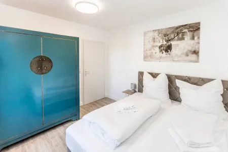 Schlafzimmer Smart Resorts Haus Rubin Ferienwohnung 101