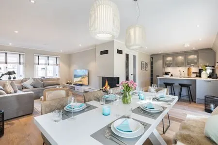 Wohnzimmer Middenhus am Risgap