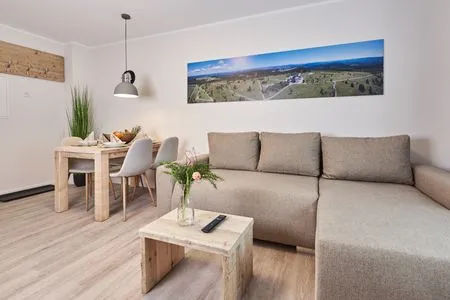Wohnzimmer Smart Resorts Haus Azur Ferienwohnung 808