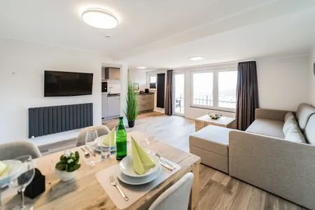 Wohnzimmer Smart Resorts Haus Diamant Ferienwohnung 712