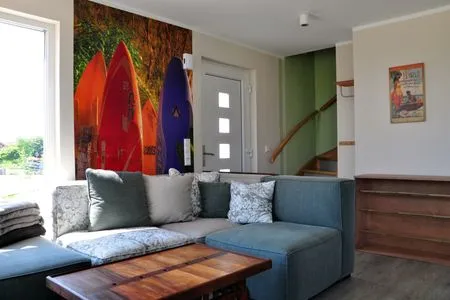 Wohnzimmer Typ B2 Ferienhaus - Pali